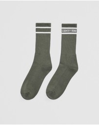 Country Road - Australian Cotton Blend Cr Sport Crew Sock