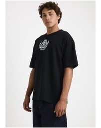 Black Noise White Rain - Performance T-Shirt