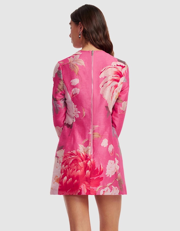 LEO LIN - Aliza Long Sleeve Mini Dress