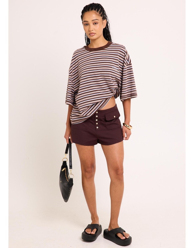 Insight - Harlem Striped Boyfriend T-Shirt