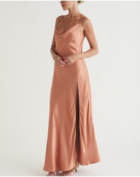MOS The Label - Calista Cowl Neck Midi Dress