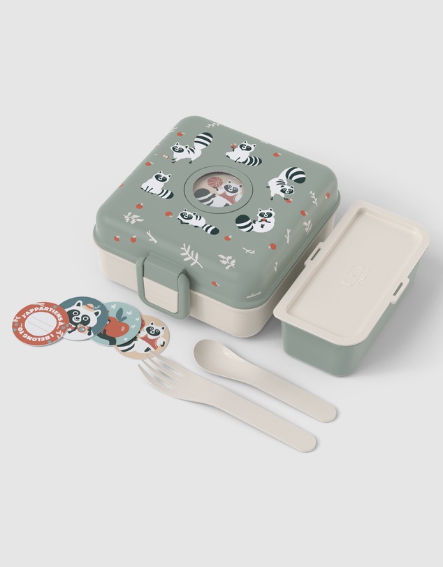 Monbento - Monbento Mb Sandwich Lunch Box Snacky - Raccoon