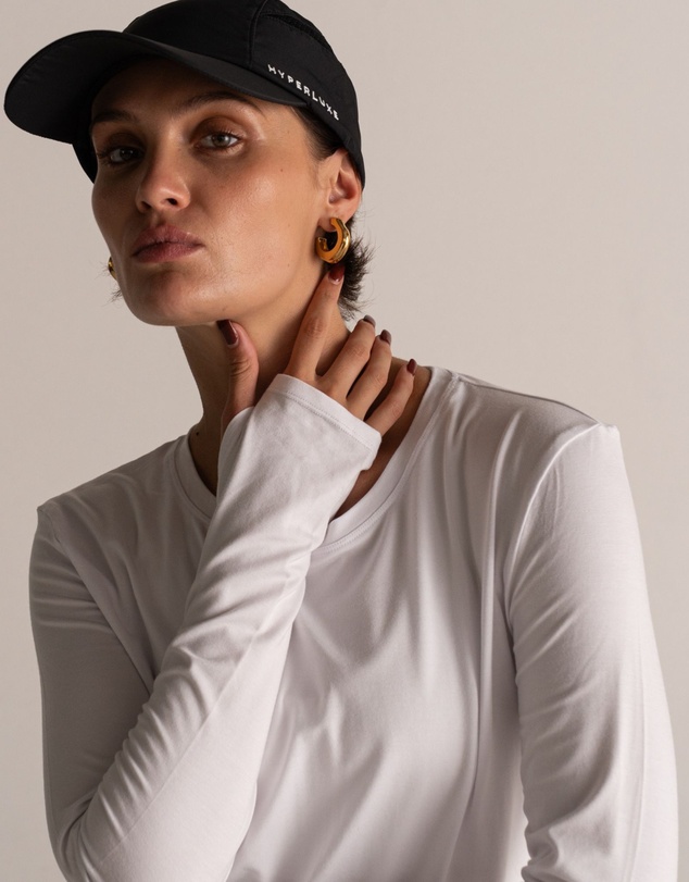 HyperLuxe The Label - Loose L/S Top