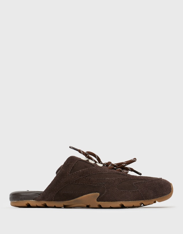 Betts - Axe Suede Leather Mule Sneakers