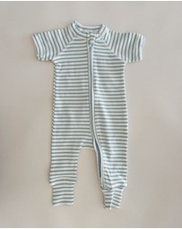 Susukoshi - Zip Suit Short Sleeves With Pants