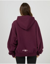 All About Eve - Empower Box Hoodie Wine