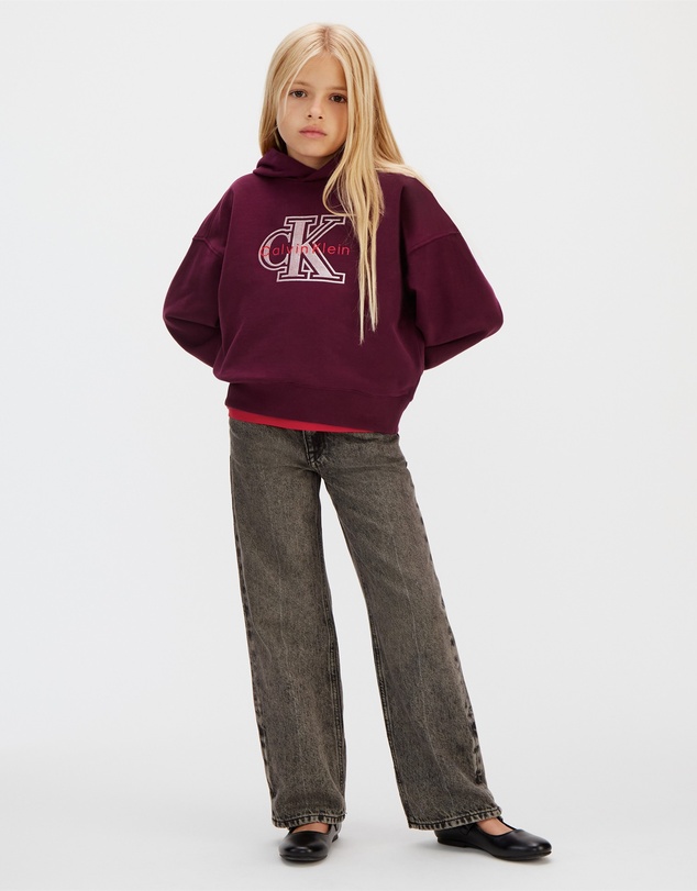 Calvin Klein Jeans - Girls Oversized Logo Hoodie