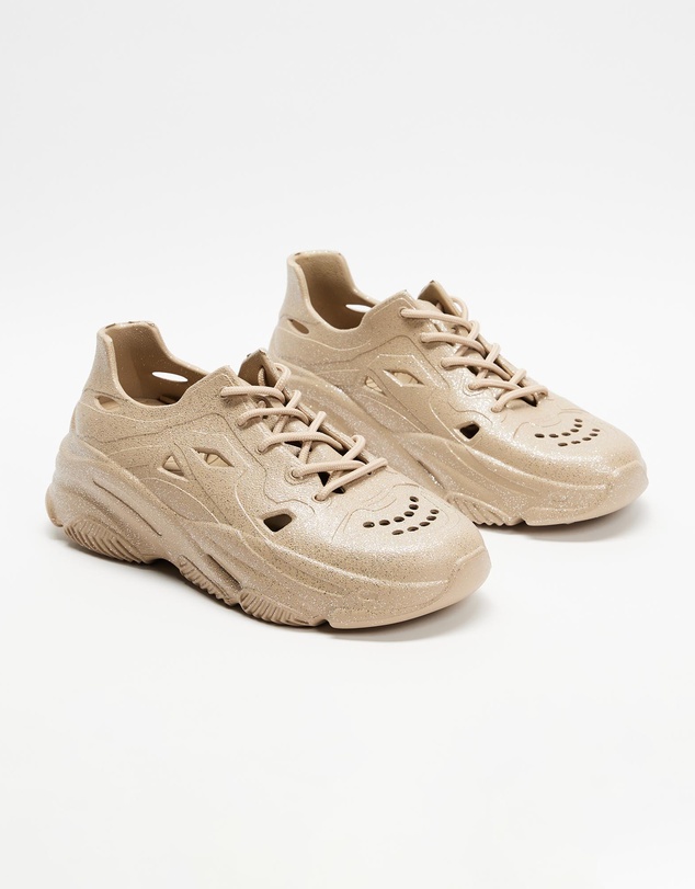 Holster - Fierce Light EVA Sneaker - Beige Glitter - Unisex