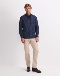 Sportscraft - Long Sleeve Wyatt Printed Shirt