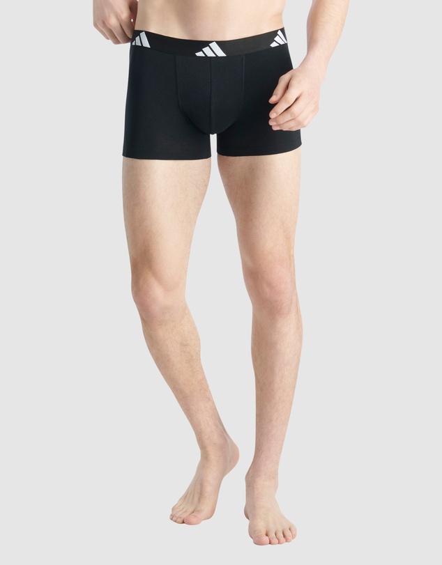 adidas Sportswear - 3 Pack Active Flex Cotton Trunk Underwear