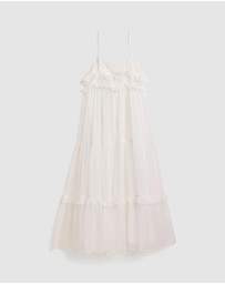 Bardot Junior - Anna Crinkle Chiffon Dress - Kids-Teens