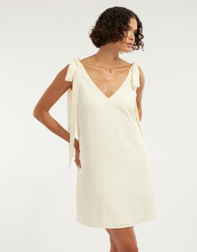 Amelius - Frankie Shoulder Tie Mini Dress