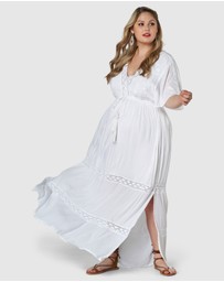 The Poetic Gypsy - Floating Clouds Maxi Dress