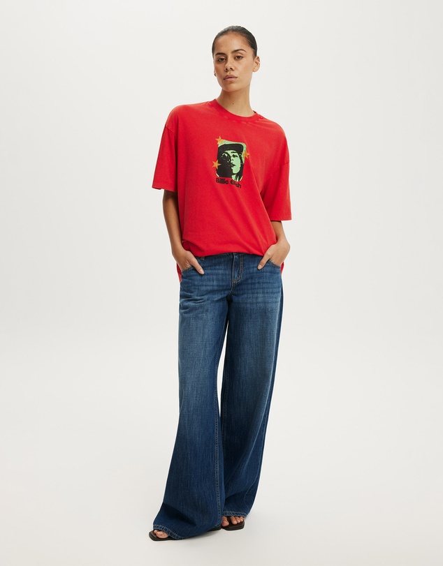 Cotton On - The Lcn Music Boxy Graphic Tee