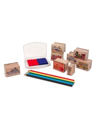 Melissa and Doug - Vehicle Stamp Set