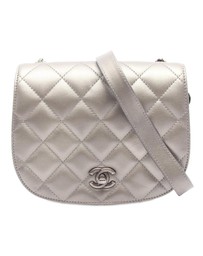 Pre-Loved by Azura Reborn - Pre-Loved CC Quilted Lambskin Casual Pocket Flap Bag