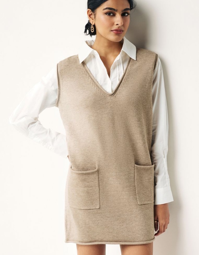 NEXT - Pinafore Layer Dress