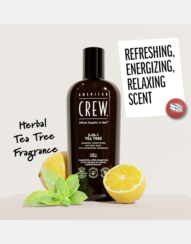 American Crew - Crew 3-In-1 Tea Tree