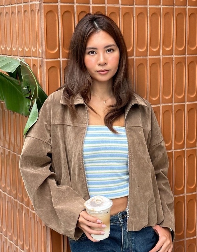 Beginning Boutique - River Brown Suedette Bubble Hem Bomber Jacket