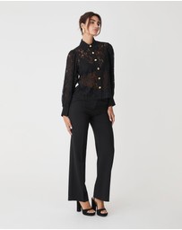 Forcast - Kennedy Lace Shirt