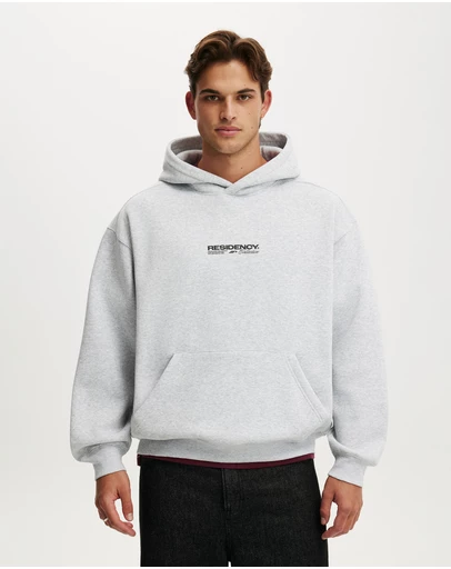 Cotton On - Box Fit Graphic Hoodie