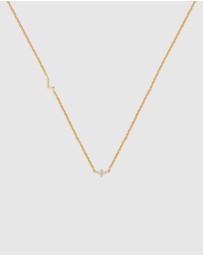 YCL  - Petite Initial Necklace L