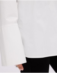 Minima Esenciales - Raine Cotton Shirt With Wide Cuffs