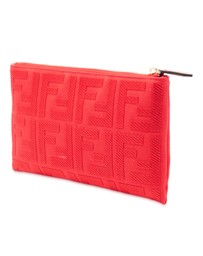 Pre-Loved by Azura Reborn - Pre-Loved Zucca Embroidered Canvas Zip Pouch