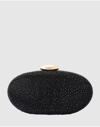 Olga Berg - Meyer Crystal Oval Clutch