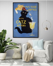 Inka Arthouse - Catz Bitters Art Print
