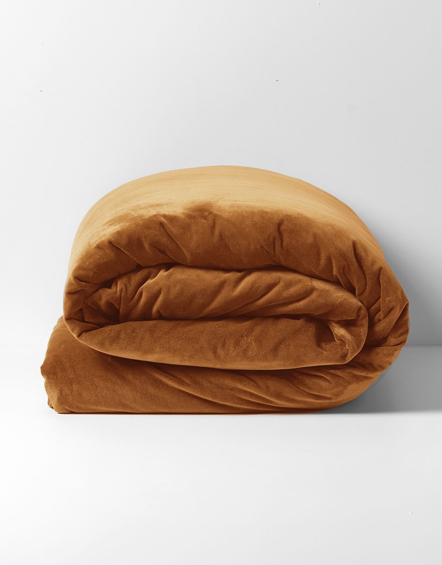 Aura Home - Luxury Velvet Quilt Cover