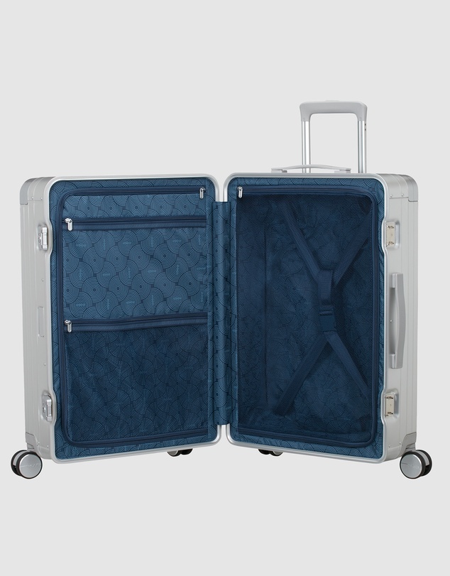 American Tourister - Soundbox Alu Medium Tsa Suitcase Expandable (68Cm)