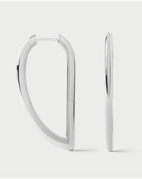 PDPAOLA - Vento Silver Earrings