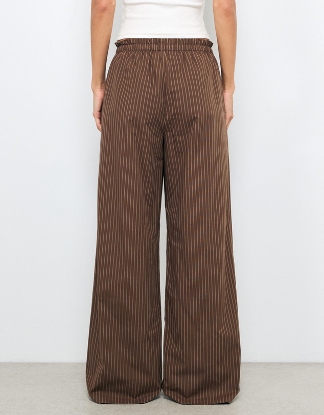 AERE - Organic Cotton Poplin Stripe Pants