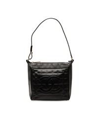 Pre-Loved by Azura Reborn - Pre-Loved CC Chocolate Bar Lambskin Shoulder Bag