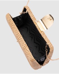 Olga Berg - Lindy Woven Clutch