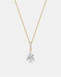Mestige - Paisley Necklace - 18K Gold Plated