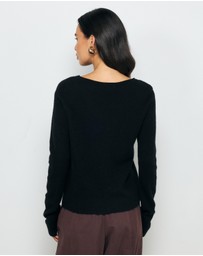 AERE - Romy Merino Wool Knit Top