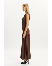 Bardot - Annaise High Neck Maxi Dress