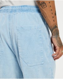 Surrounded By Ghosts - The Lyonite Casual Corduroy Drawstring Pants