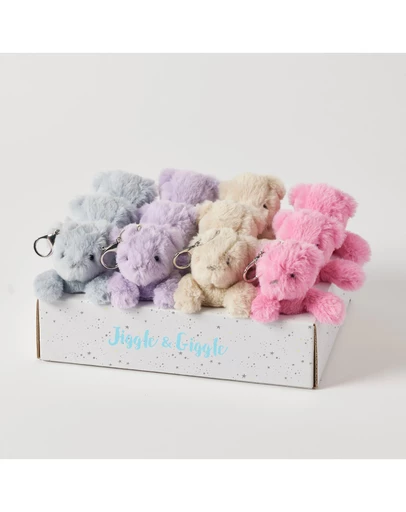 Jiggle and Giggle - Teddy Keychain