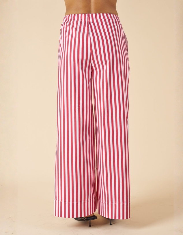 CAMIXA - Palazzo Wide Leg Striped Pants