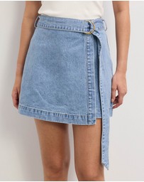 The Fated - Carlotta Denim Mini Skirt