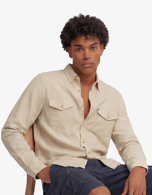 Superdry - Merchant Lite Long Sleeve Shirt