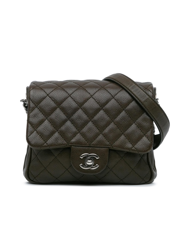 Pre-Loved by Azura Reborn - Pre-Loved CC Quilted Caviar Crossbody