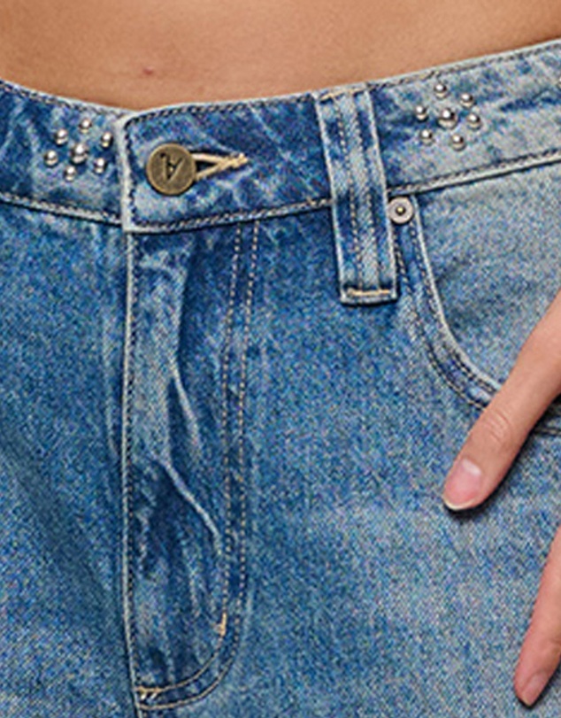 Abrand - 99 Super Baggy Celeste Stud Recycled
