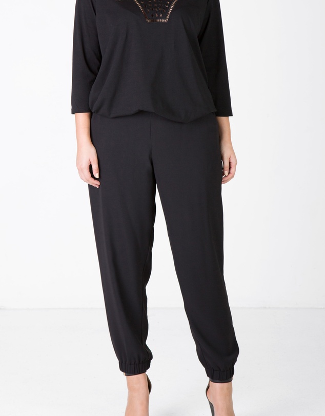 Love Your Wardrobe - Cuffed Pull On Pants