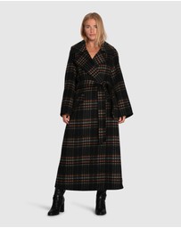 Belle & Bloom - Heart To Heart Large Collar Maxi Coat