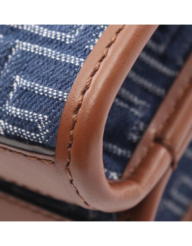 Pre-Loved by Azura Reborn - Pre-Loved Zucca Denim Double Baguette Crossbody
