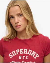 Superdry - Athletic Essential Slub Slim Fit Tee